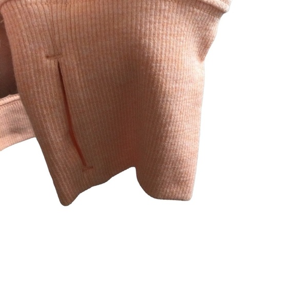 Athleta V Neck Sunrise Sweatshirt in Beach Peach Heather Plus Size 2X - Picture 9 of 14